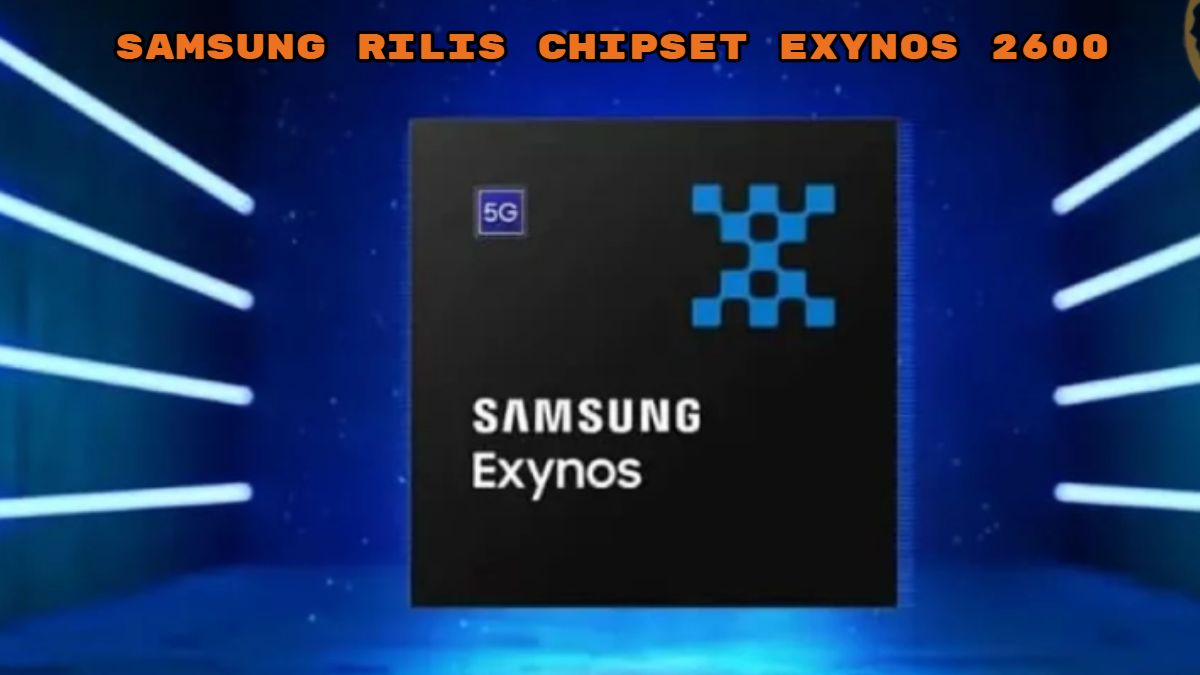 A modern aesthetic representation of Samsung's Exynos 2600 chip showcasing technology and innovation.