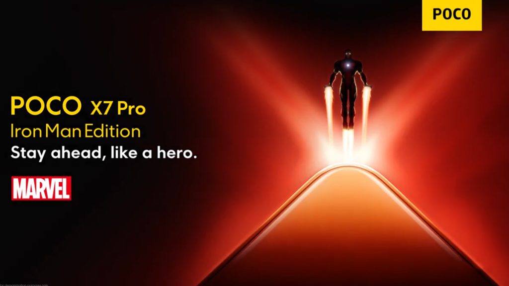 Poco X7 Pro Iron Man Edition Tanıtıldı