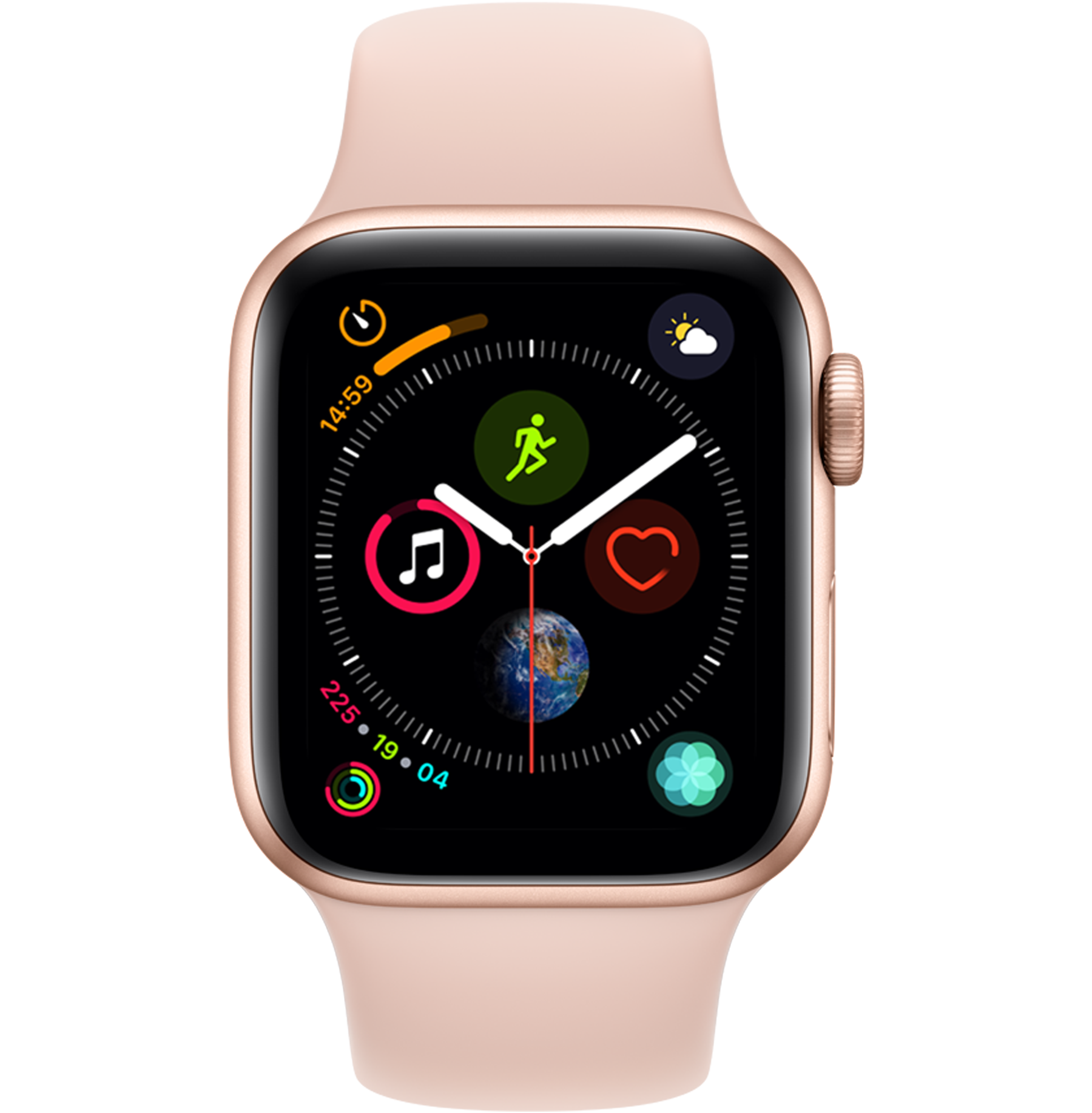 A modern digital art piece illustrating Apple Watch's carbon neutrality claims and the ongoing lawsuit, featuring a sleek watch, legal symbols, and green elements.