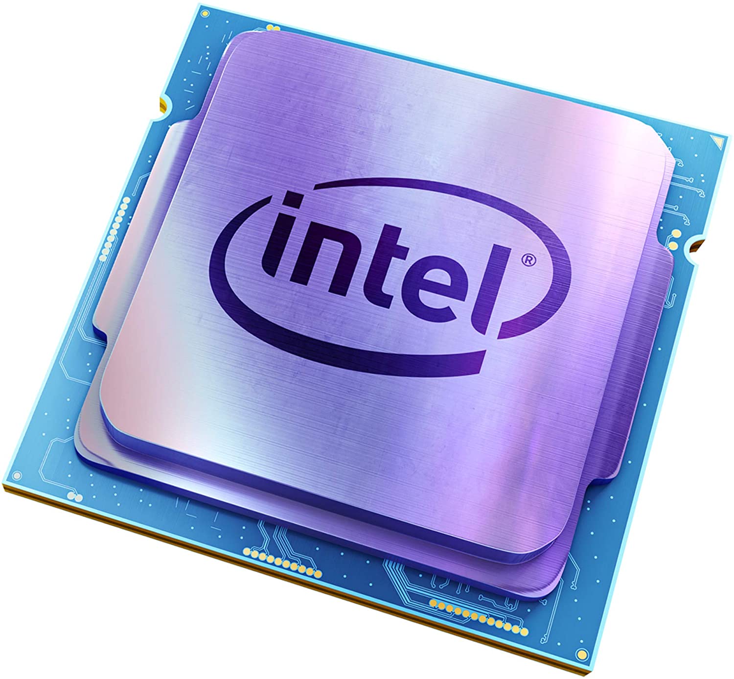 Futuristic digital artwork showcasing Intel's Panther Lake and Nova Lake CPUs with a high-tech environment.