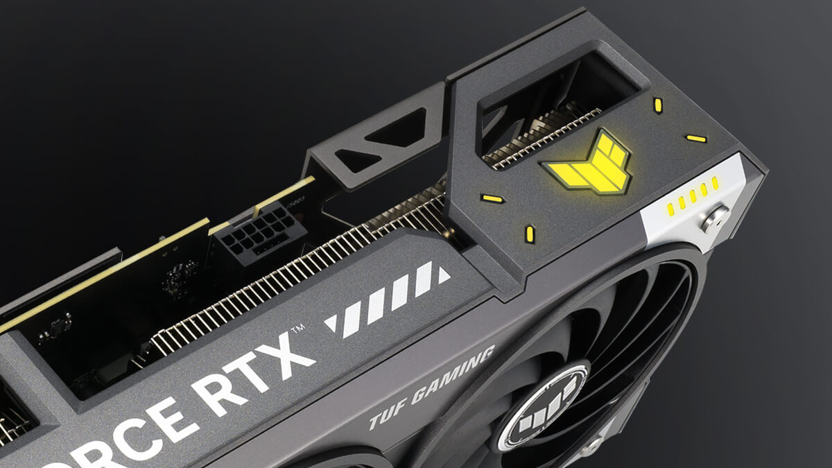 A modern artistic representation of the NVIDIA RTX 5070 Ti graphics card with a futuristic tech aesthetic.