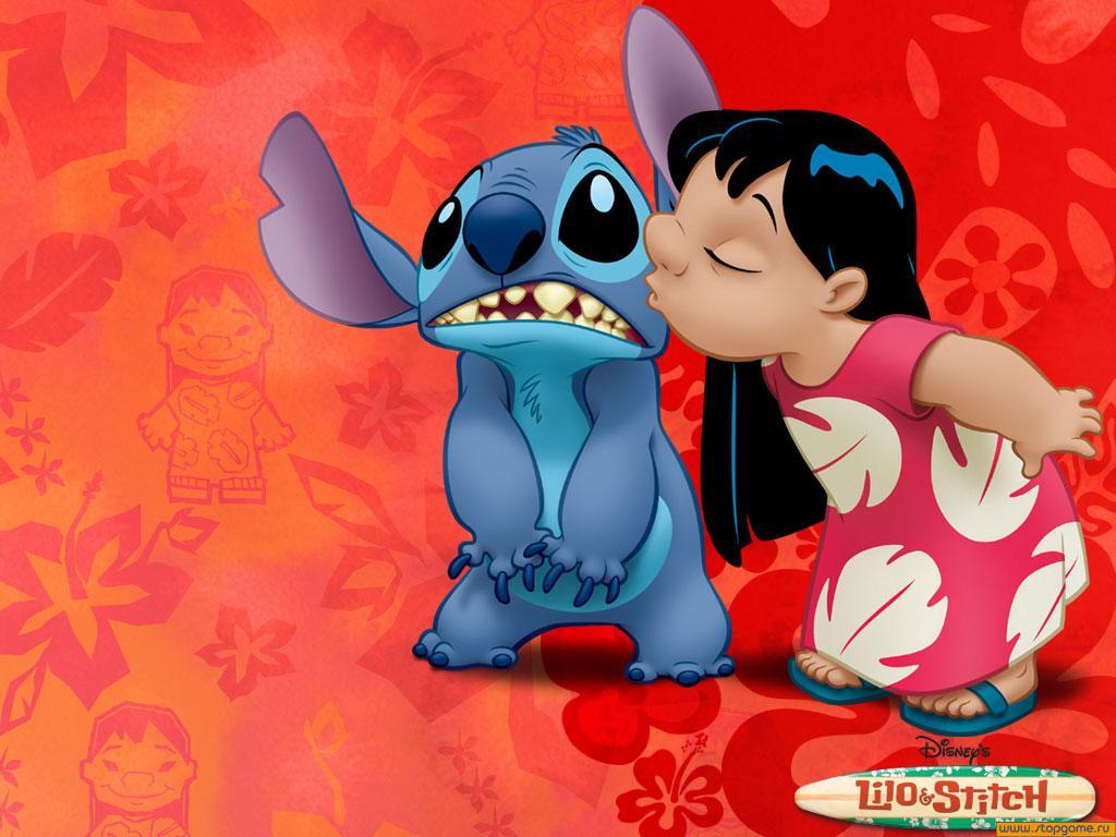 High-quality digital illustration of Lilo and Stitch in a tropical Hawaiian setting, showcasing a live-action remake theme.