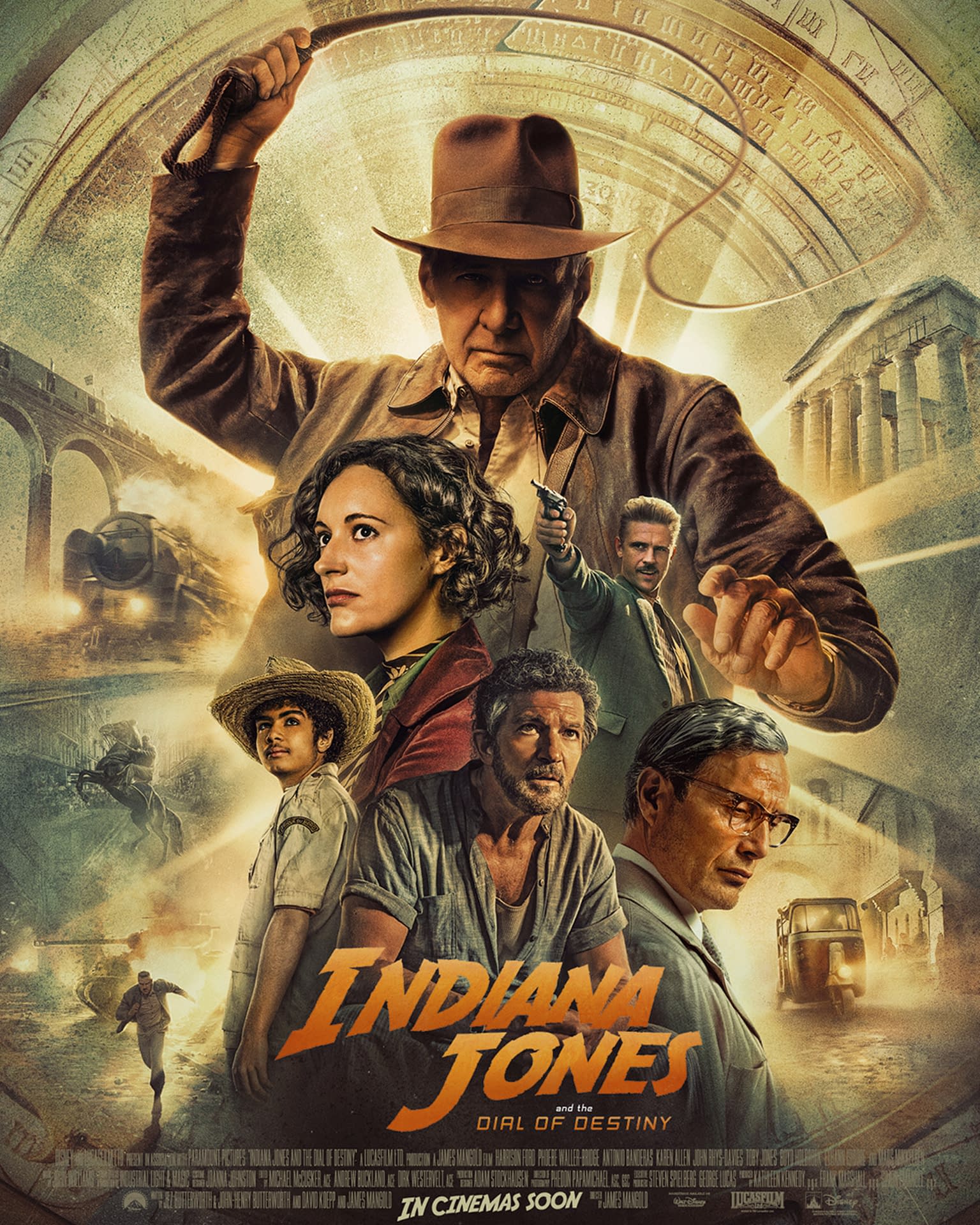 A modern artistic representation of Indiana Jones alongside Xbox and PS5, showcasing an adventurous theme.