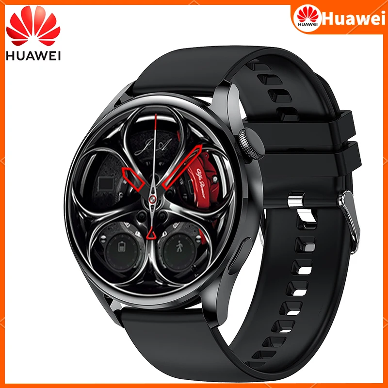 A futuristic representation of Huawei Watch GT 5 Pro showcasing its latest features and updates.