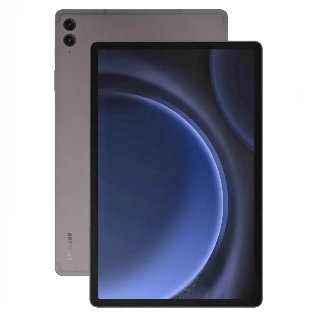 A sleek representation of the Samsung Galaxy Tab S10 FE in a modern, high-tech setting, emphasizing its advanced features and elegant design.