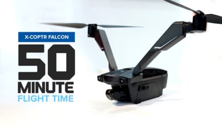 V-Copter Falcon Mini: Hafif ve Hızlı İki Rotorlu Dron