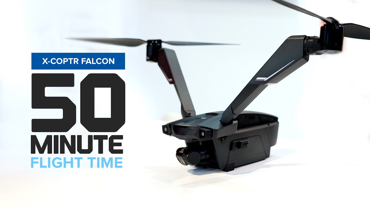 V-Copter Falcon Mini: Hafif ve Hızlı İki Rotorlu Dron