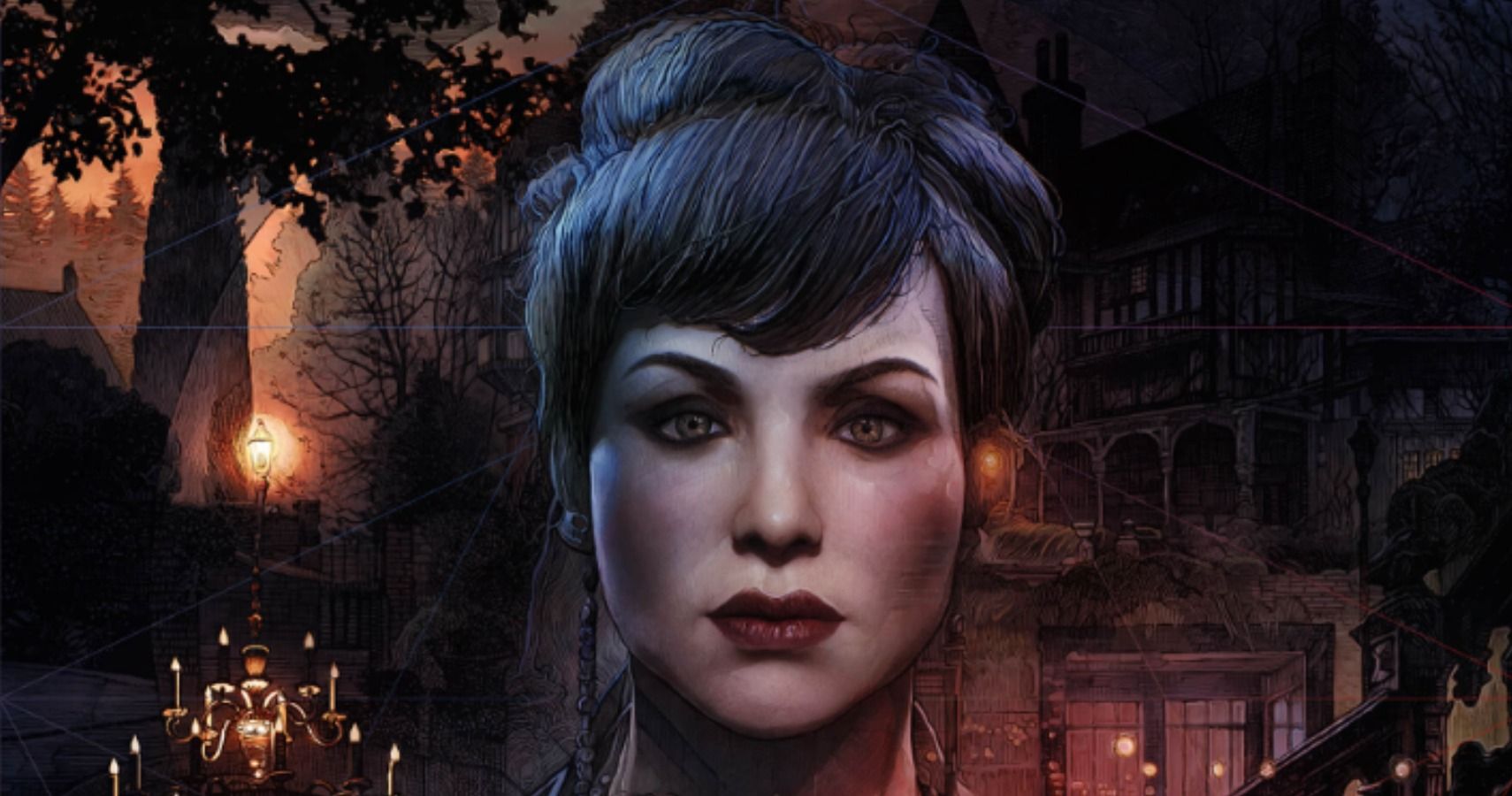 High-quality illustration of Vampire: The Masquerade - Bloodlines 2 NPC characters in a dark, modern aesthetic.