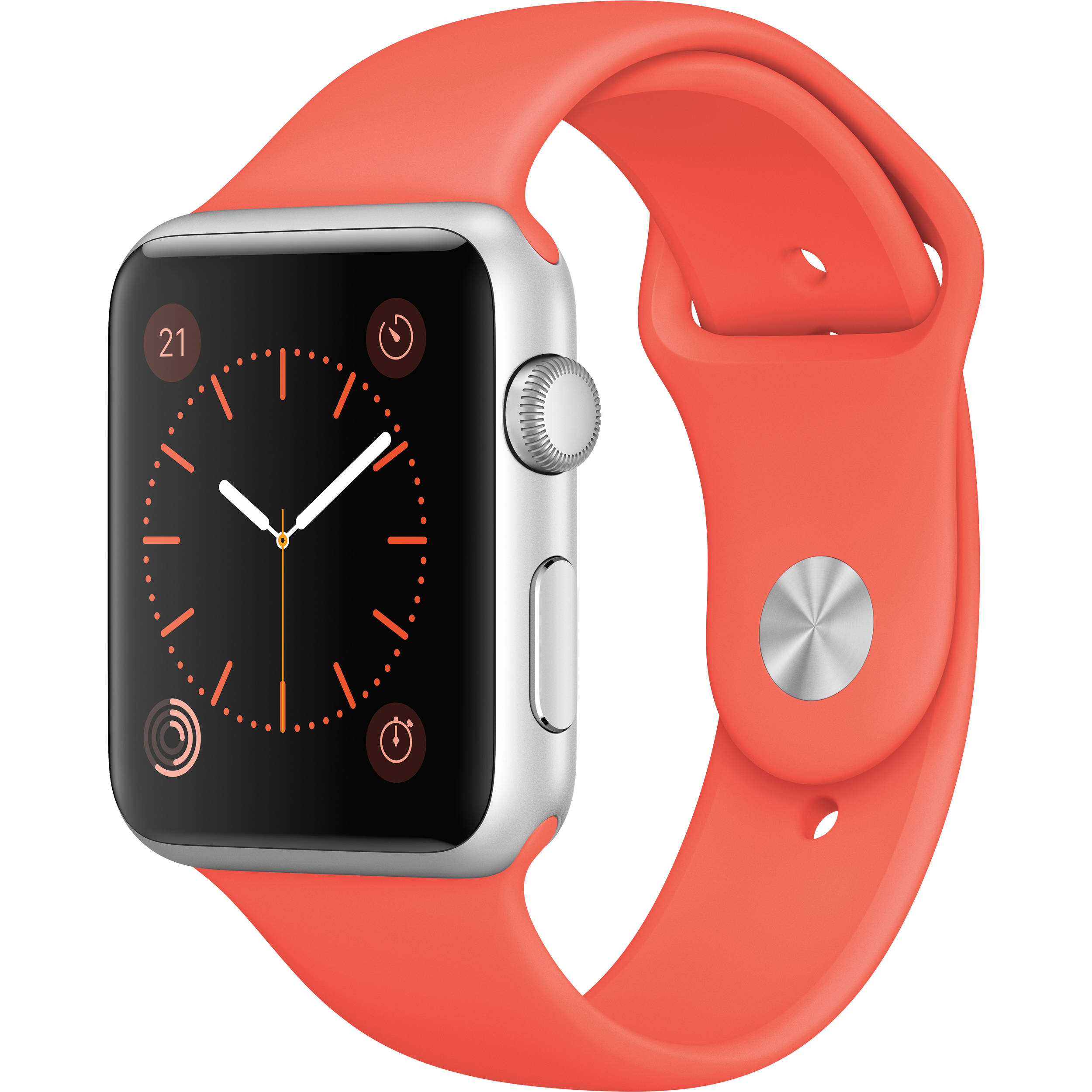 A modern graphic design illustrating Apple's carbon neutrality claims related to the Apple Watch, featuring eco-friendly symbols and a sleek watch design.