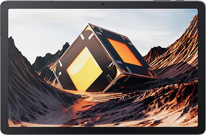 Promotional image of the Cubot Tab 70 Android tablet showcasing its features and design.