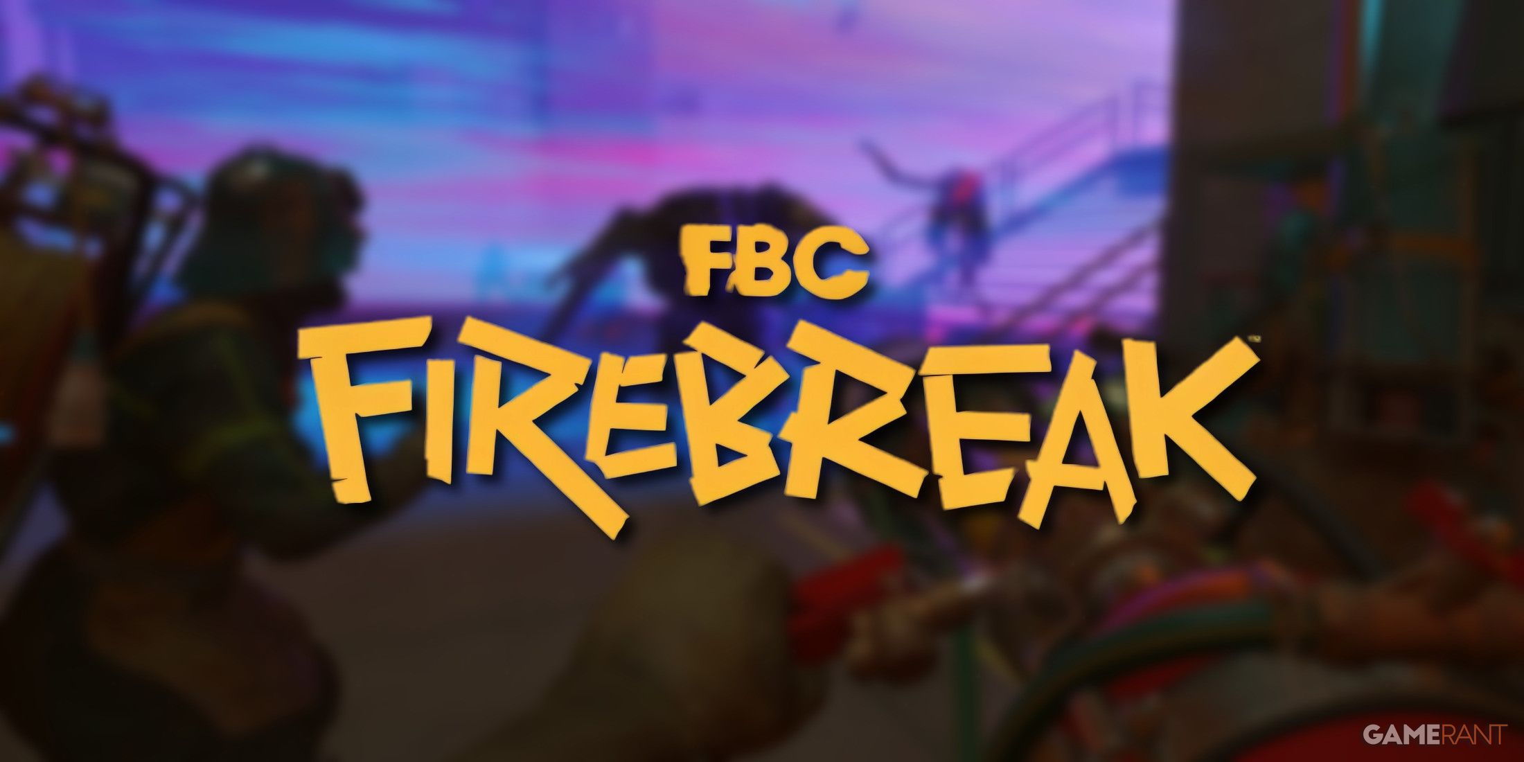 An artistic depiction of a modern game development studio working on FBC: Firebreak, showcasing teamwork and creativity in video game design.