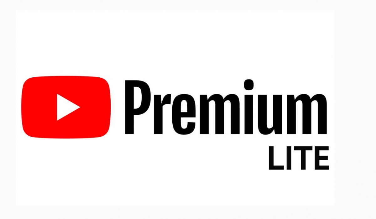 A modern and aesthetic graphic design representing YouTube Premium Lite and its economical plan for videos without music.