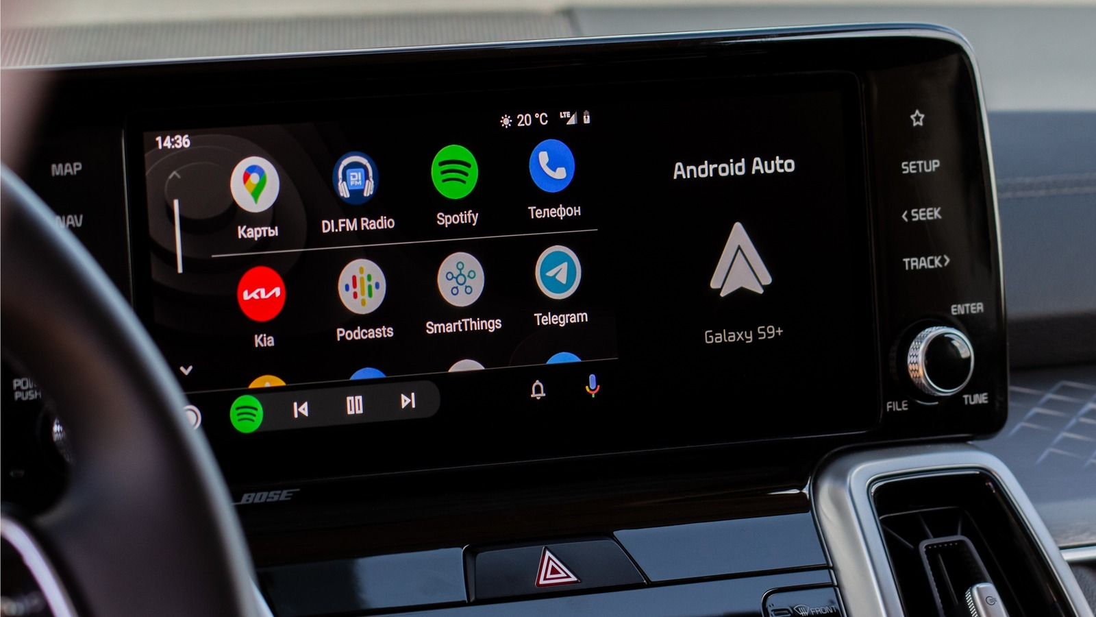 Android Auto beta: Araç İklim Kontrolünü Destekliyor