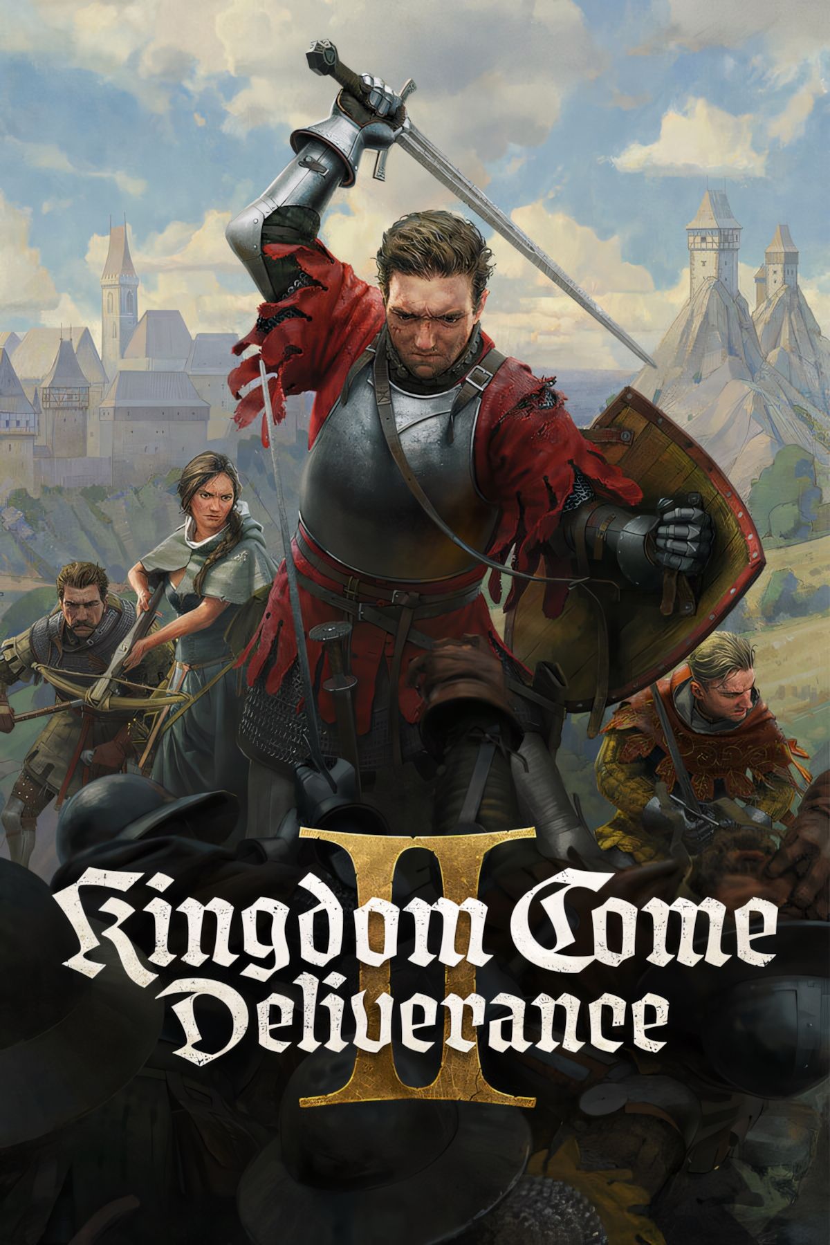 A visual representation of Kingdom Come: Deliverance 2 update, showcasing medieval elements mixed with technological innovations.