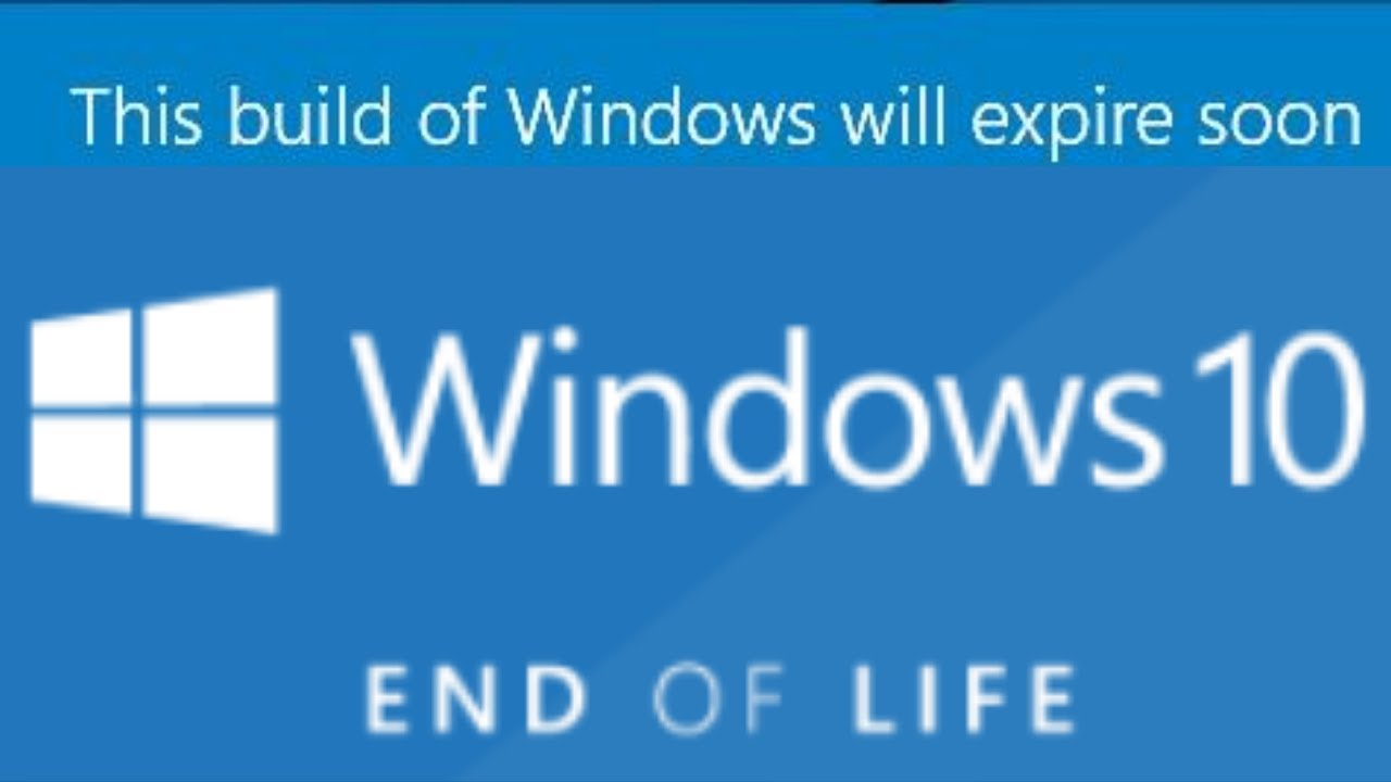 Visual representation of Windows 10 support ending with a warning sign and icons of new operating systems.