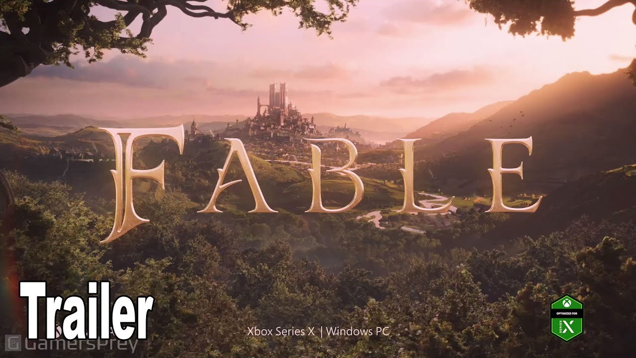 A modern and aesthetic representation of Fable with elements of fantasy and adventure, symbolizing its 2026 release.