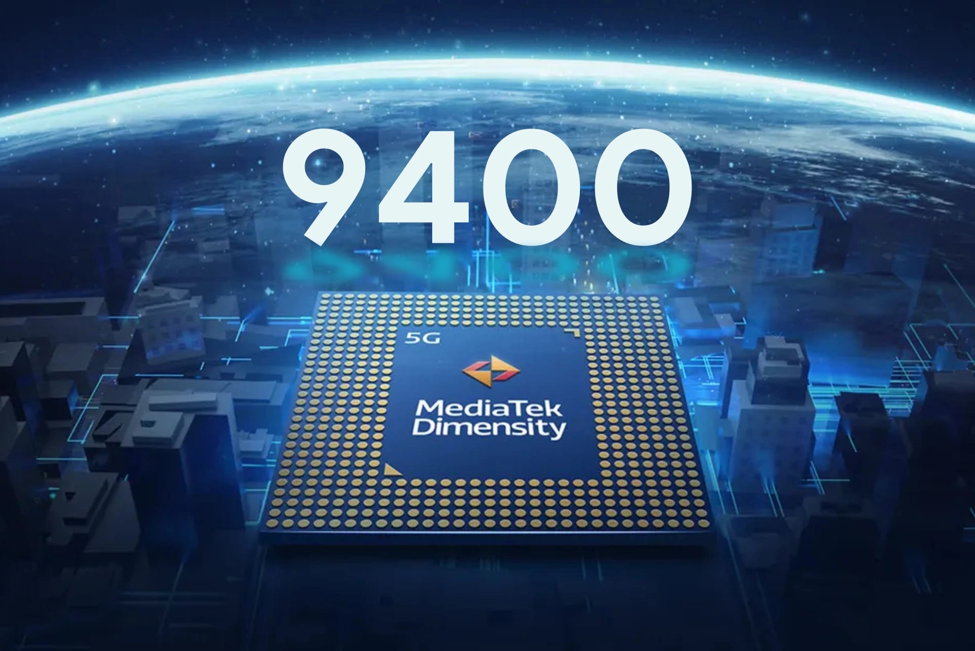 High-quality visual representation of Dimensity 9400 and Dimensity 9400+ processors features and release date.