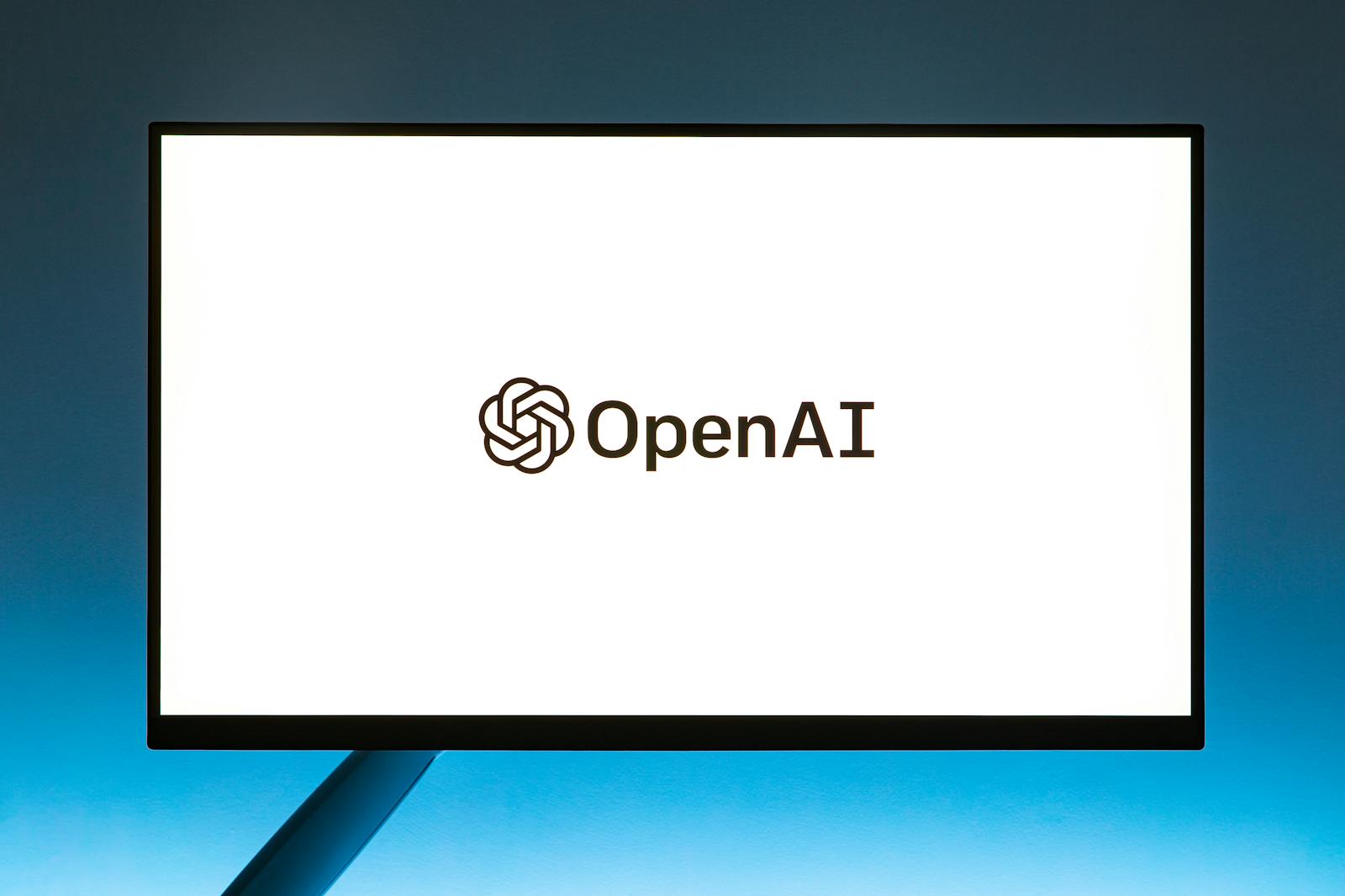 A futuristic AI device named OpenAI o3-mini depicted in a sleek design, symbolizing speed and performance against a modern cityscape.