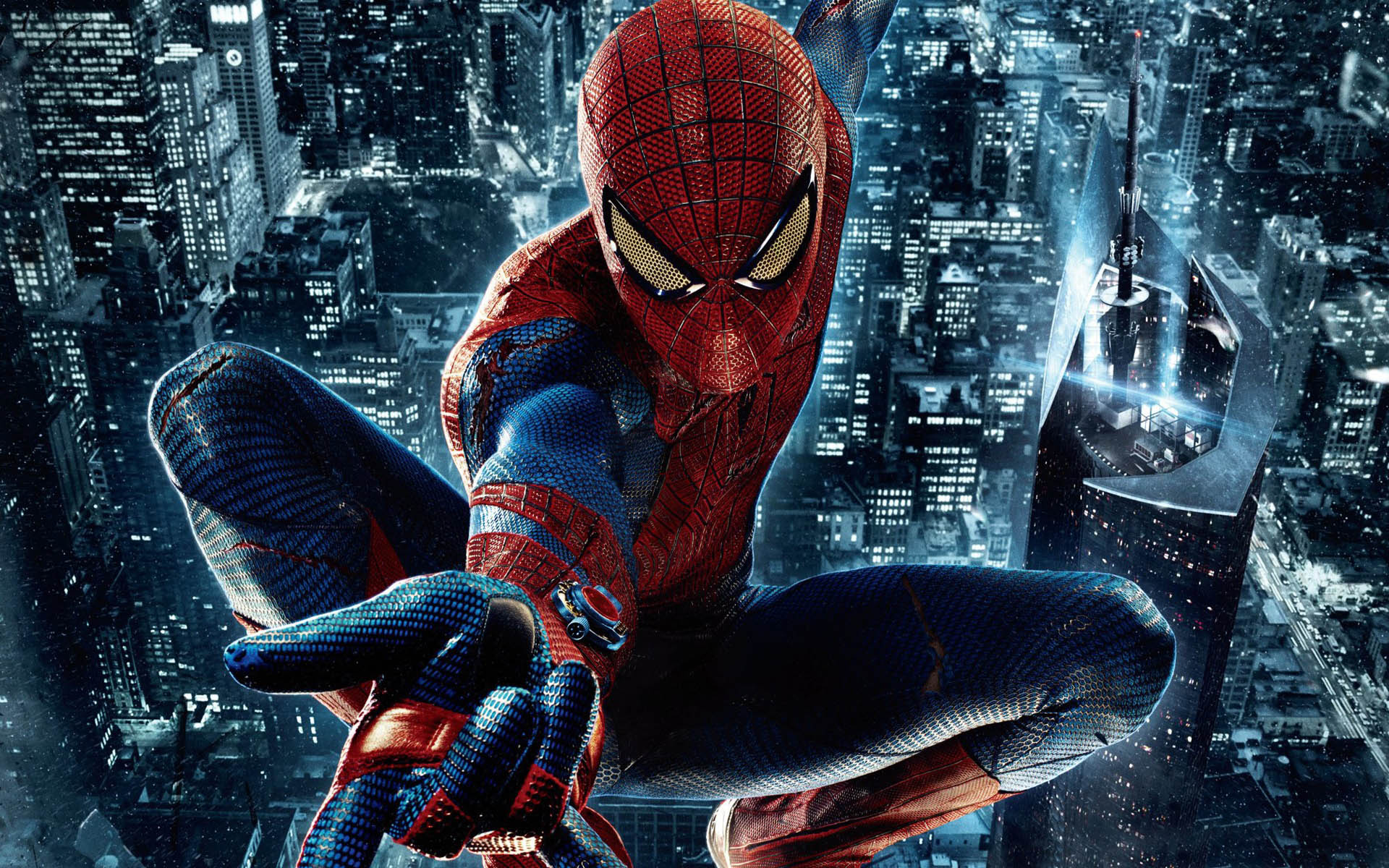 A vibrant digital artwork of Spider-Man swinging through a cityscape, embodying the essence of superhero adventures.