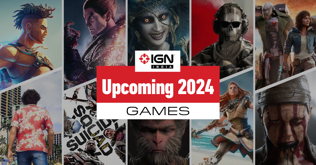 Cinematic artwork depicting the most anticipated video games of 2025 with iconic characters returning.