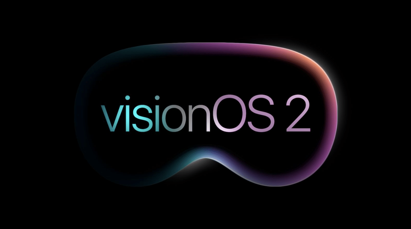 Visual representation of the visionOS 2.4 beta update, showcasing modern technology and innovative design.