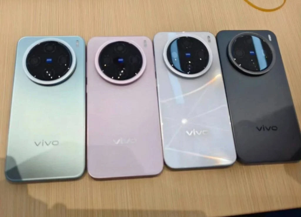 Illustration of the Vivo X200 Pro Mini smartphone highlighting its design and features.